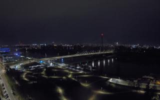 Warszawa most Świętokrzyski - 14-04-2026 21:34