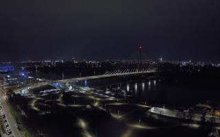 Warszawa most Świętokrzyski - 14-04-2026 21:41