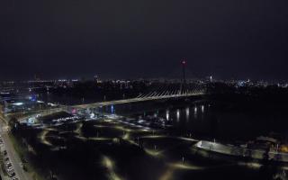 Warszawa most Świętokrzyski - 14-04-2026 22:16