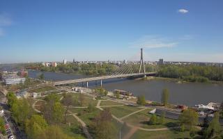 Warszawa most Świętokrzyski - 23-04-2026 07:08