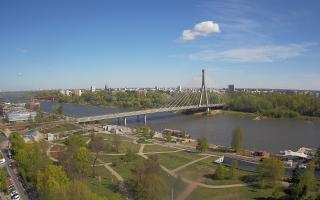 Warszawa most Świętokrzyski - 23-04-2026 07:36