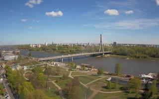 Warszawa most Świętokrzyski - 23-04-2026 07:44