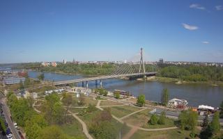 Warszawa most Świętokrzyski - 01-05-2026 09:55