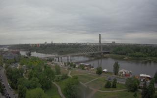 Warszawa most Świętokrzyski - 18-05-2026 07:46