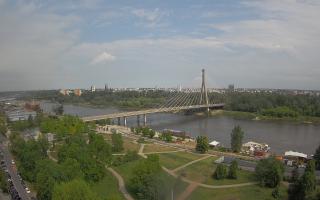 Warszawa most Świętokrzyski - 18-05-2026 08:56