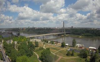 Warszawa most Świętokrzyski - 06-06-2026 08:55
