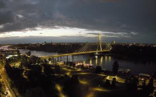 Warszawa most Świętokrzyski - 15-06-2026 19:50