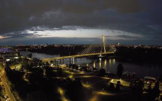 Warszawa most Świętokrzyski - 15-06-2026 19:57