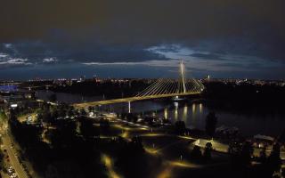 Warszawa most Świętokrzyski - 15-06-2026 20:04