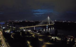 Warszawa most Świętokrzyski - 15-06-2026 20:18