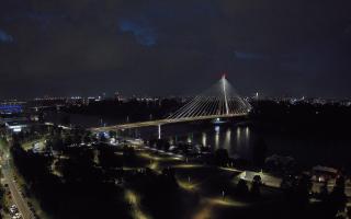 Warszawa most Świętokrzyski - 15-06-2026 20:25