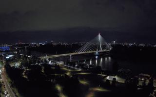 Warszawa most Świętokrzyski - 15-06-2026 20:39