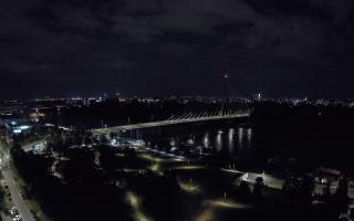 Warszawa most Świętokrzyski - 15-06-2026 21:08