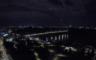 Warszawa most Świętokrzyski - 15-06-2026 21:15