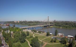 Warszawa most Świętokrzyski - 20-06-2026 09:50