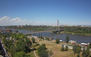 Warszawa most Świętokrzyski - 02-07-2026 12:47