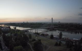 Warszawa most Świętokrzyski - 02-07-2026 19:07