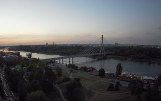 Warszawa most Świętokrzyski - 02-07-2026 19:14