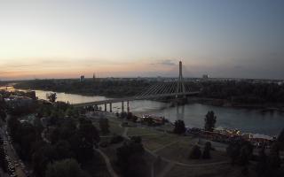 Warszawa most Świętokrzyski - 02-07-2026 19:21