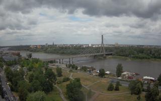 Warszawa most Świętokrzyski - 04-07-2026 13:08