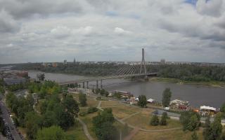 Warszawa most Świętokrzyski - 04-07-2026 13:22