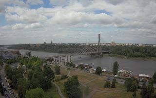Warszawa most Świętokrzyski - 04-07-2026 13:43