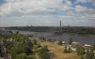 Warszawa most Świętokrzyski - 04-07-2026 13:58