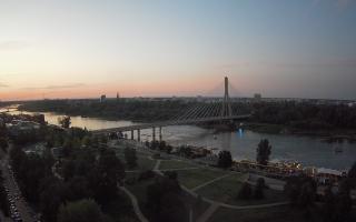 Warszawa most Świętokrzyski - 14-07-2026 19:08
