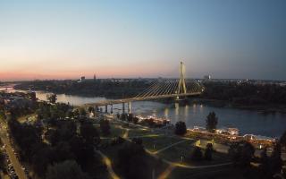 Warszawa most Świętokrzyski - 30-07-2026 19:06