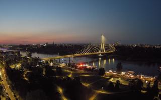 Warszawa most Świętokrzyski - 30-07-2026 19:20