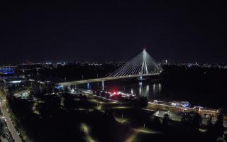 Warszawa most Świętokrzyski - 30-07-2026 20:58