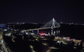 Warszawa most Świętokrzyski - 30-07-2026 21:05