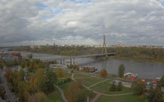 Warszawa most Świętokrzyski - 09-10-2026 13:46