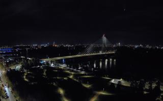 Warszawa most Świętokrzyski - 09-10-2026 20:06