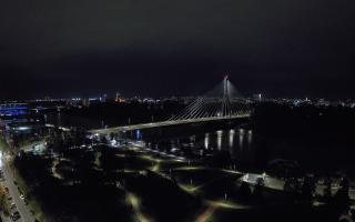 Warszawa most Świętokrzyski - 09-10-2026 21:10