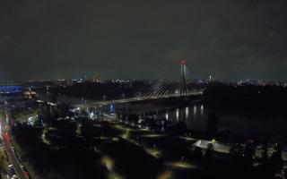 Warszawa most Świętokrzyski - 10-10-2026 19:55