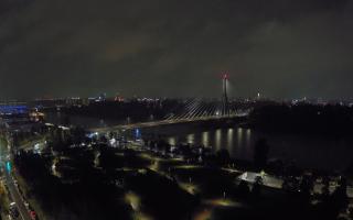Warszawa most Świętokrzyski - 10-10-2026 20:09