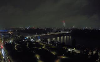 Warszawa most Świętokrzyski - 10-10-2026 20:16