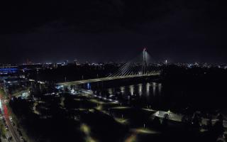 Warszawa most Świętokrzyski - 14-10-2026 21:01