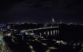 Warszawa most Świętokrzyski - 14-10-2026 21:08