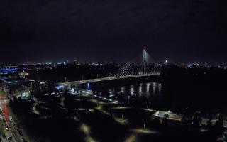 Warszawa most Świętokrzyski - 14-10-2026 21:22