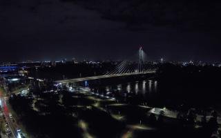 Warszawa most Świętokrzyski - 14-10-2026 21:50