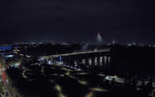 Warszawa most Świętokrzyski - 14-10-2026 22:04