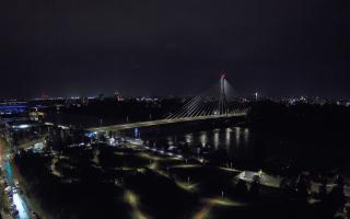 Warszawa most Świętokrzyski - 14-10-2026 22:40