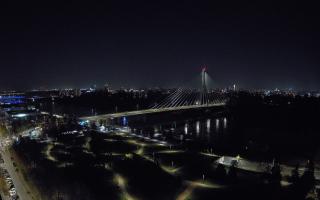 Warszawa most Świętokrzyski - 26-10-2026 20:23
