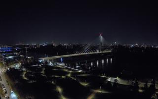Warszawa most Świętokrzyski - 26-10-2026 21:40