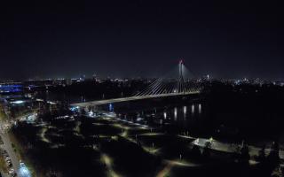 Warszawa most Świętokrzyski - 26-10-2026 21:55