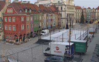 Poznań Stary Rynek Ratusz - 31-01-2026 07:57
