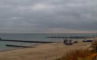 Niechorze plaża - wschodnia stro - 02-11-2025 07:04