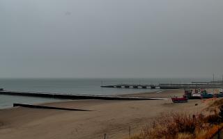 Niechorze plaża - wschodnia stro - 16-01-2026 07:11